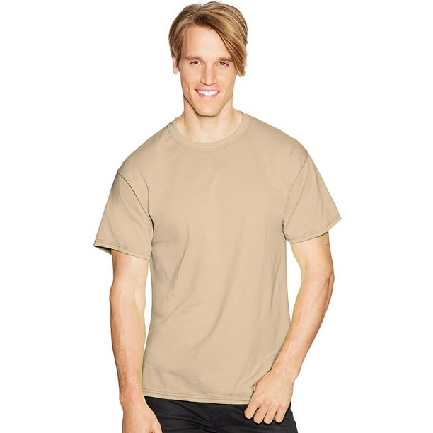 Hanes by ComfortBlend EcoSmart Crewneck Mens T-Shirt_Maroon_XL Hanes by ComfortBlend EcoSmart Crewneck Mens T-Shirt_Maroon_XL